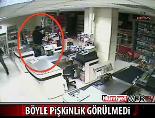 PİŞKİN HIRSIZLAR KAMERAYA YAKALANDI