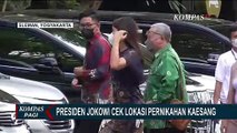 Presiden Jokowi Cek Lokasi Pernikahan Kaesang, Erina Gudono Terlihat di Lokasi Bersama Keluarga