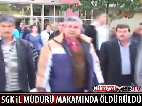 MUĞLA SGK İL MÜDÜRÜ ÖLDÜRÜLDÜ
