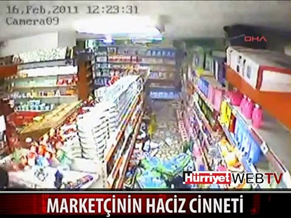 MARKETTEKİ DEHŞET KAMERADA