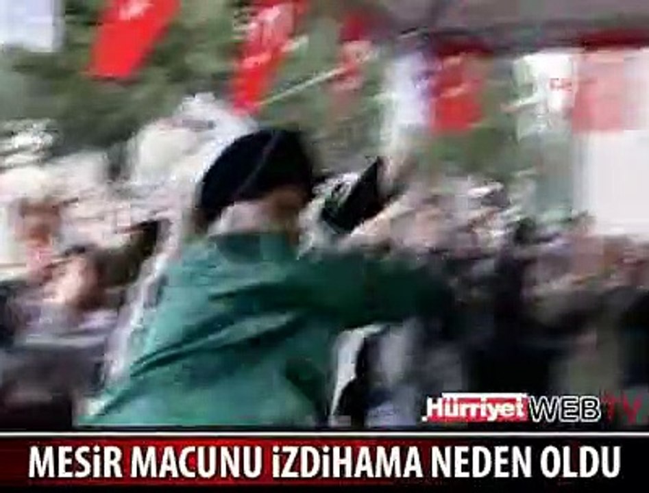 MESİR MACUNU DAĞITIMINDA İZDİHAM