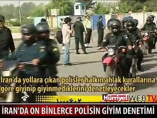 ONBİNLERCE POLİS GİYİM DENETİMİNE ÇIKTI
