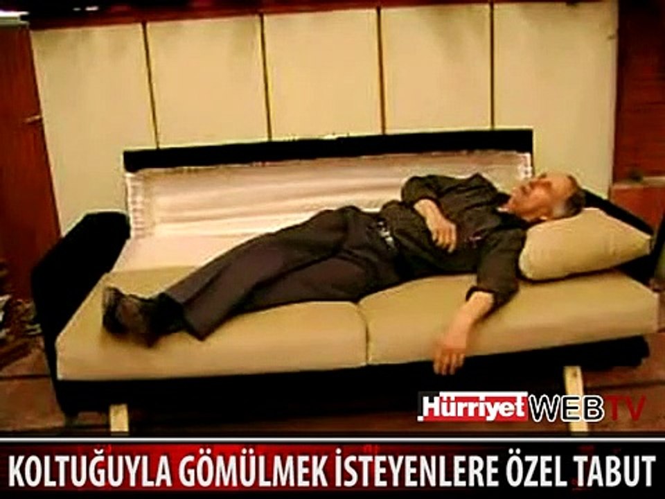KOLTUĞUYLA GÖMÜLMEK İSTEYENLERE ÖZEL TABUT