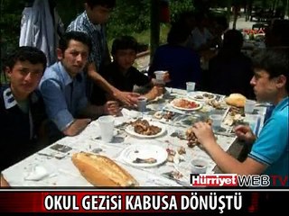 OKUL GEZİSİ KABUSA DÖNÜŞTÜ