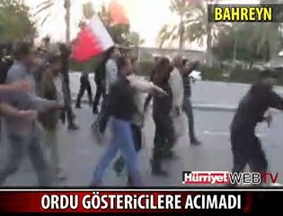 GÖSTERİCİLERE BÖYLE ATEŞ AÇTILAR