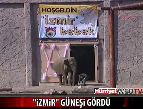 'İZMİR' GÜNEŞİ GÖRDÜ