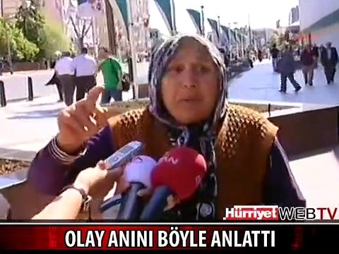 GÖRGÜ TANIĞI PATLAMA ANINI ANLATTI