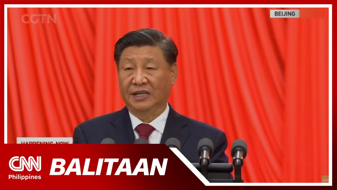 Plano ni Chinese President Xi Jingping, nilatag sa 20th National Congress | Balitaan
