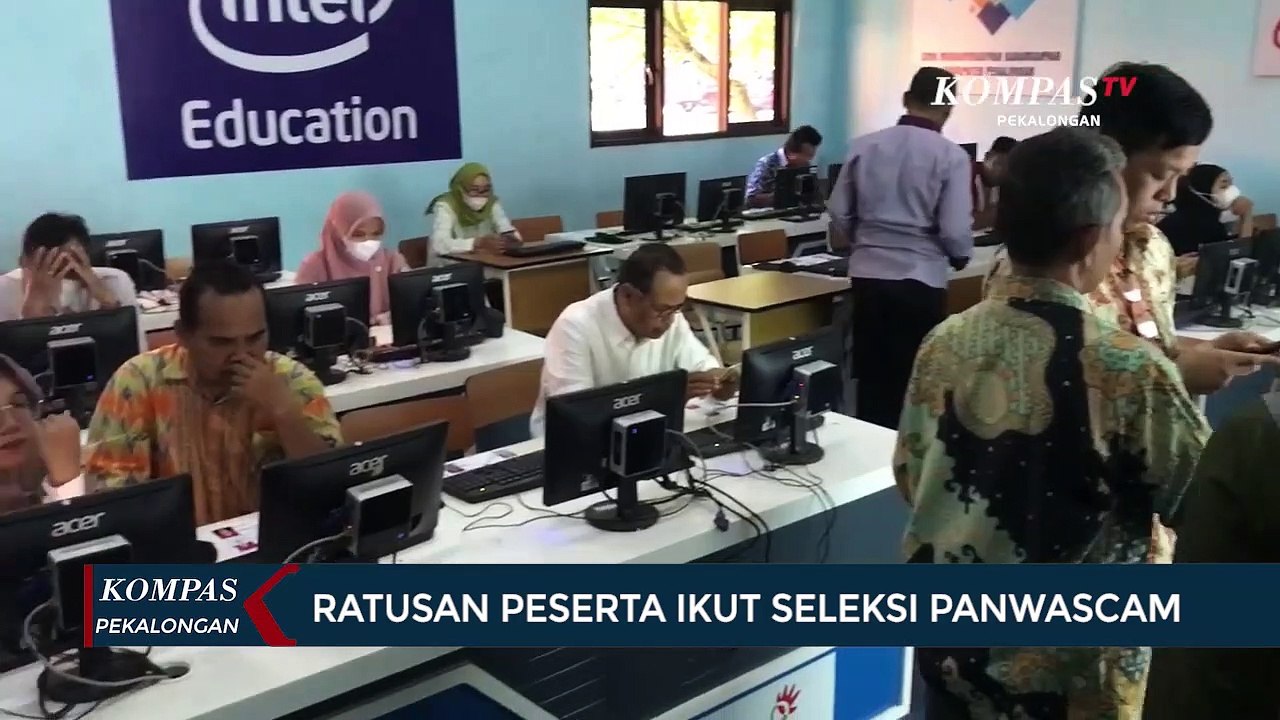 Ratusan Peserta ikut Seleksi Panwascam - Video Dailymotion