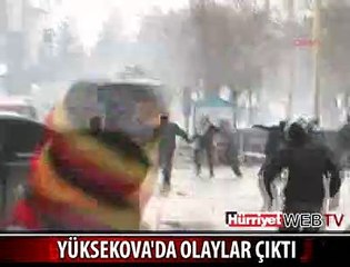 YÜKSEKOVA YİNE KARIŞTI