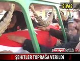 ŞEHİTLER SON YOLCULUĞUNA UĞURLANDI