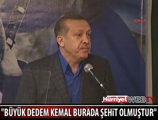 DEDEM BURADA ŞEHİT DÜŞTÜ