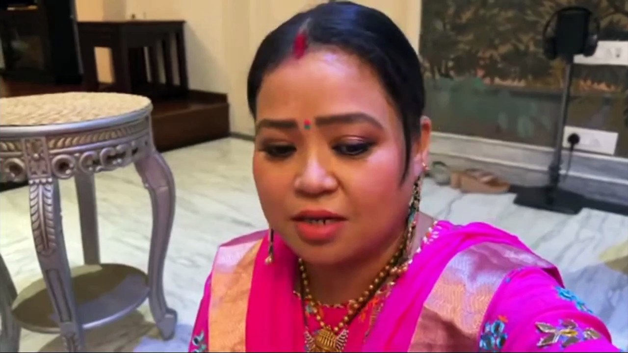 Janiye kaise  karwa chauth pe bharti ka dil jeet liya harsh