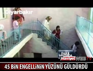 HAYATINI ENGELLİLERE ADADI
