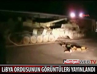 İŞTE KADDAFİ'NİN ORDUSUNUN GÖRÜNTÜLERİ