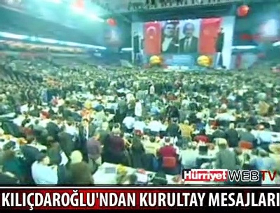 KILIÇDAROĞLU KURULTAYDA KONUŞTU