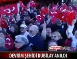 DEVRİM ŞEHİDİ KUBİLAY ANILDI