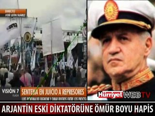 ARJANTİN ESKİ DİKTATÖRÜNE ÖMÜR BOYU HAPİS
