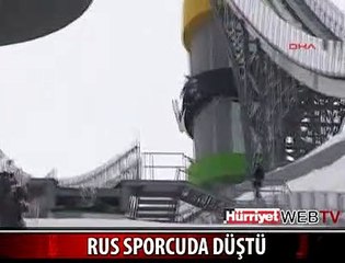 RUS SPORCU DA DÜŞTÜ