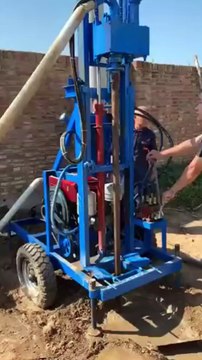 Hydraulic Diesel Well Drilling Machine Techshahin24