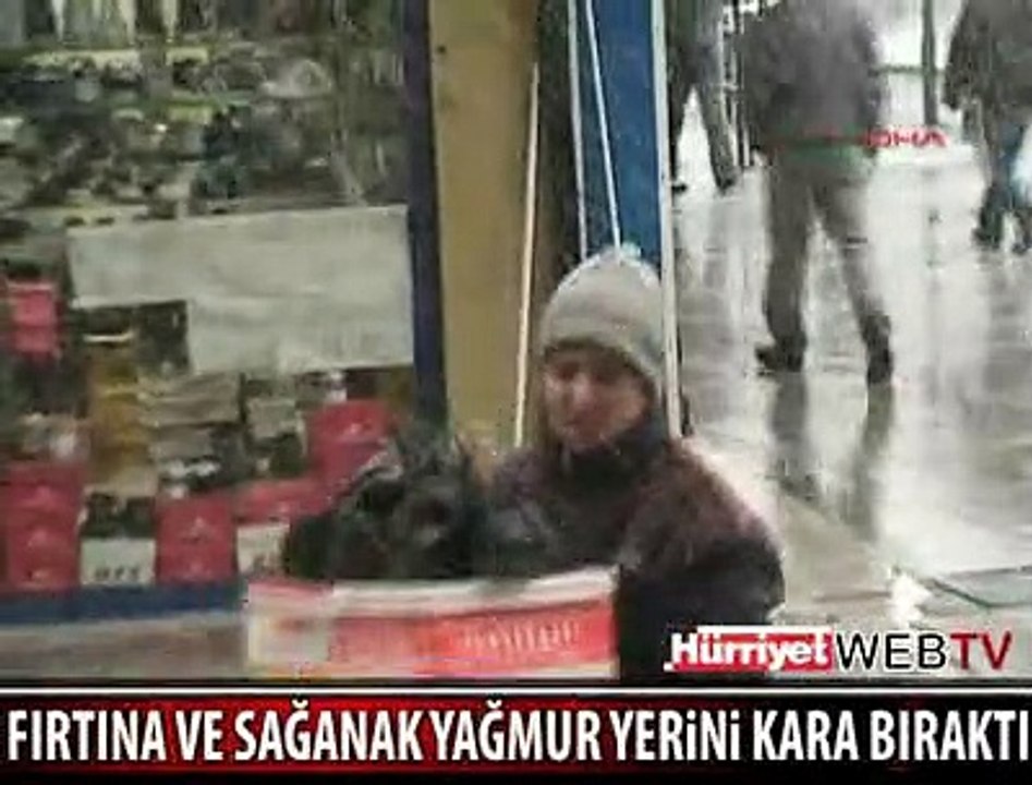 TRAKYA'YA KAR YAĞDI