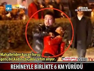 GENÇ KADINI BÖYLE REHİN ALDI