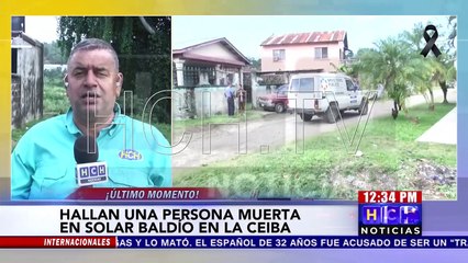 ¡Encostalado! dejan cadáver en solar baldío en La Ceiba