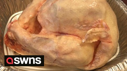 Mum fools family into thinking she’d forgotten to cook Thanksgiving turkey with ultra-realistic cake
