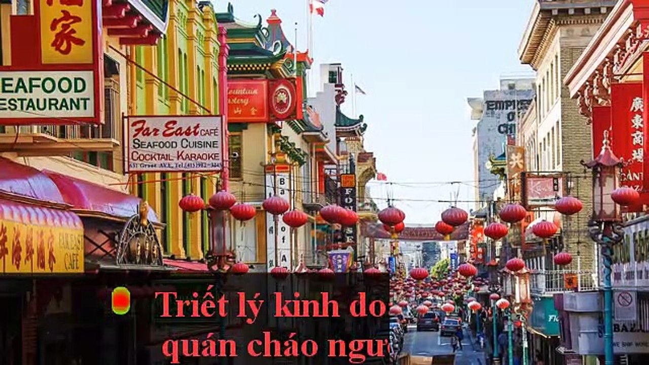 Bài học ý nghĩa từ triết lý kinh doanh quán cháo của người Hoa