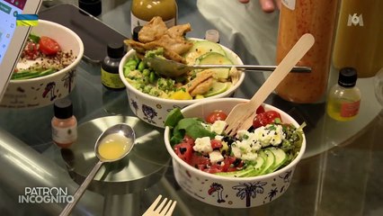 "Patron incognito" se penche sur l'entreprise "Pokawa", qui vend des poké bowl.