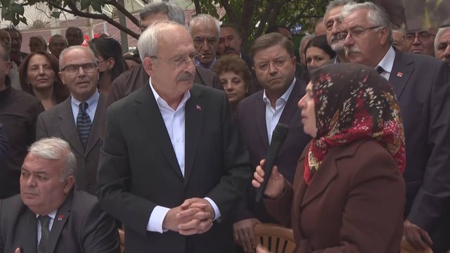Vatandaş Kılıçdaroğlu'na sıkıntılarını anlatı: Ben aç yatarken nasıl tok yatıyorsun, Tayyip ağabey...