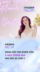 Nhan sắc dịu dàng của á hậu Tường San thu hút mọi ánh nhìn