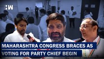 Maharashtra Congress Leaders Cast Their Votes For Party Polls| President Election| Shashi Tharoor