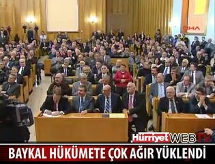 BAYKAL'DAN ZEHİR GİBİ SÖZLER