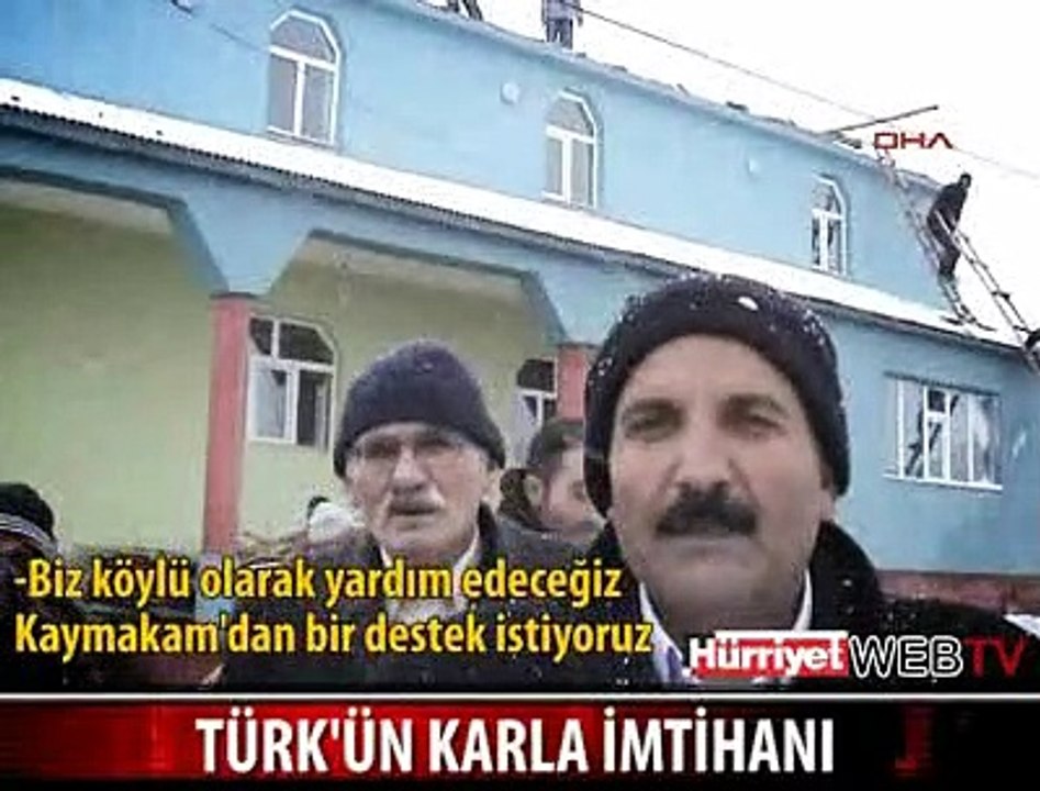 KAR YOLLARI TUTTU