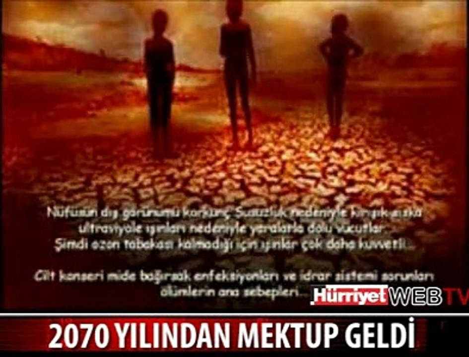 2070 YILINDAN MEKTUP VAR
