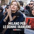 Milano, nuove manifestazioni in sostegno delle donne iraniane