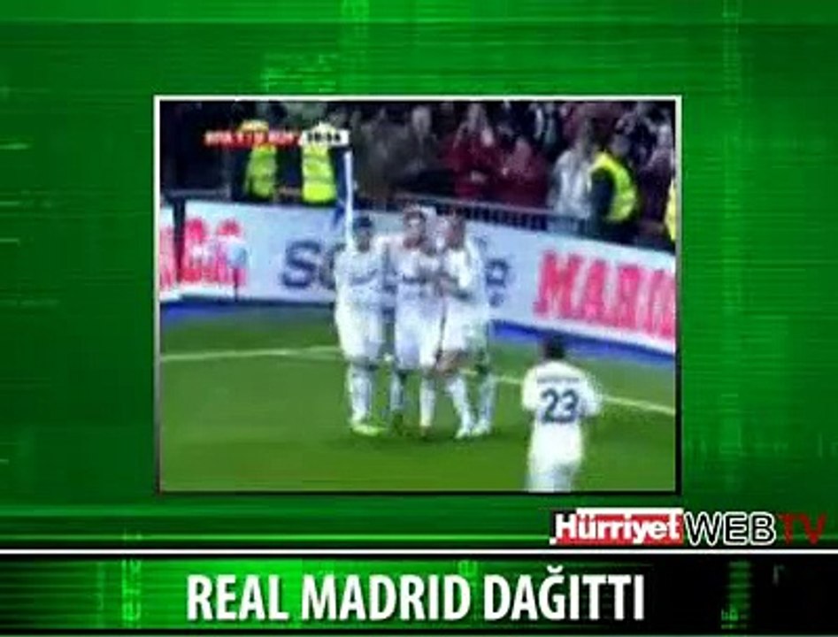 REAL MADRID DAĞITTI