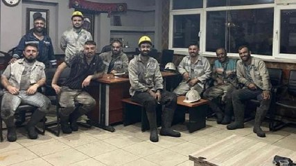 Madenci 8 arkadaşıyla fotoğrafını paylaştı: 'Geriye bir ben kaldım'