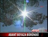 ABANT BEYAZA BÜRÜNDÜ