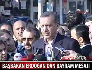 BAŞBAKAN'DAN BAYRAM MESAJI
