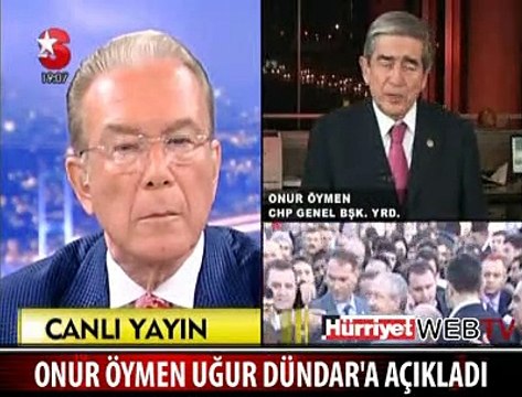 ÖYMEN UĞUR DÜNDAR'A KONUŞTU