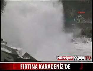 KIŞ KARADENİZ'E ERKEN GELDİ