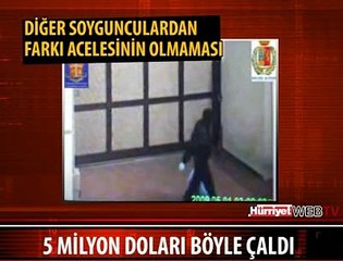1 ÇUVAL DOLU PARAYI BÖYLE ÇALDI