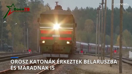 Orosz katonák érkeztek Belaruszba, és maradnak is
