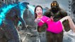 Godzilla VS Kong  Funny Moments When My Pet is a Dinosaurs