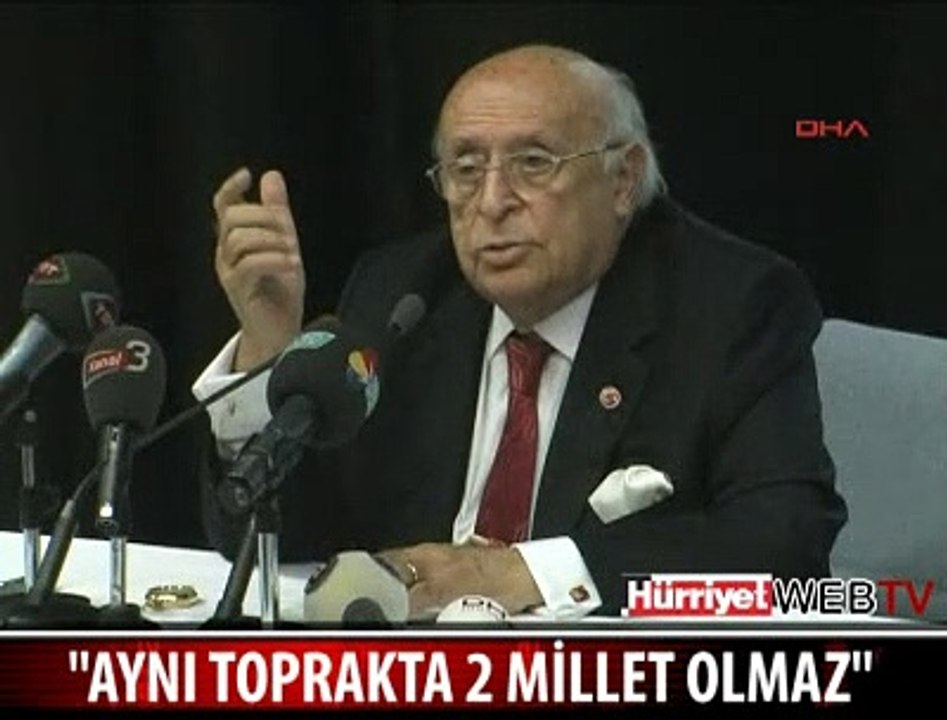AYNI TOPRAKTA 2 MİLLET OLMAZ