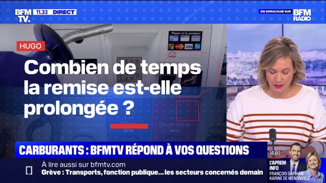 Carburants: combien de temps la remise est-elle prolongée ? BFMTV répond à vos questions