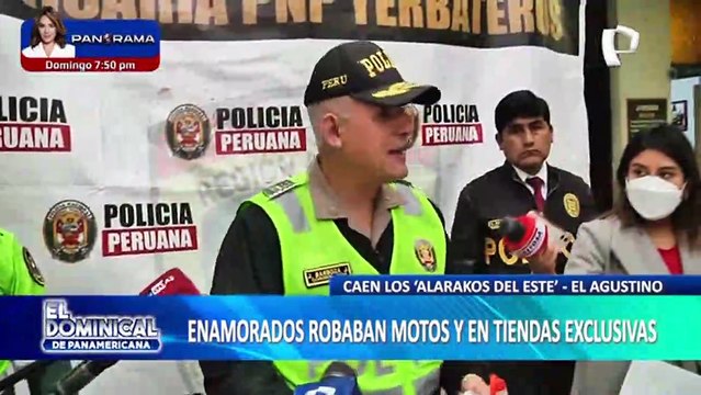 Alarakos del Este : Detienen a pareja de enamorados que robaban motos en tiendas exclusivas