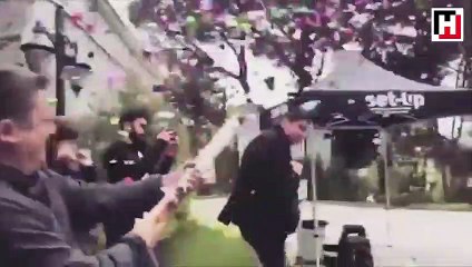 Özcan Deniz'e sürpriz kutlama